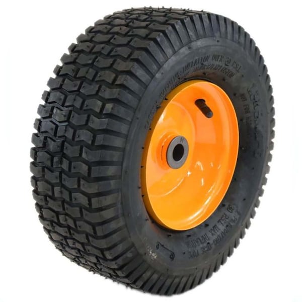 Aftermarket New 13x5.00-6 Tube Type Turf Tread Tire 2 Ply Rim 3/4in. x 3in. CH 436552x421 TRT70-0053 - main